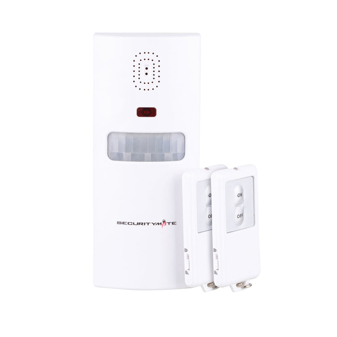 Securitymate Wireless Motion Sensor With 2 X Remote Controls