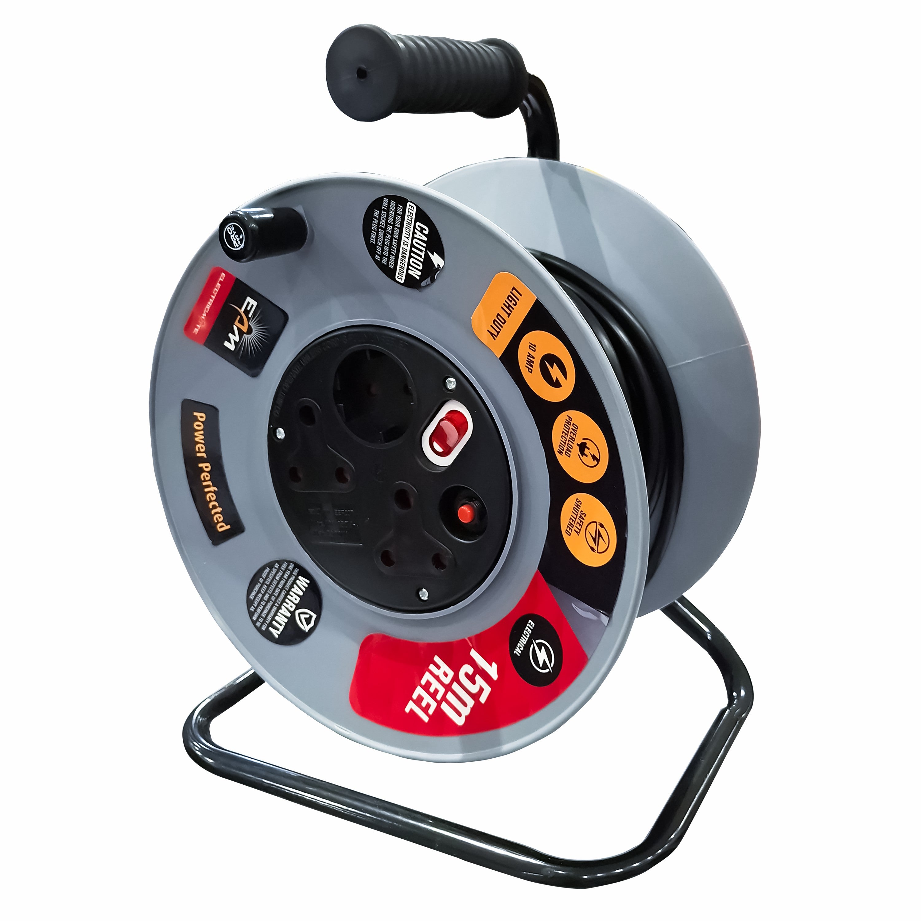 Electricmate 15m Extension Reel 10A - 0