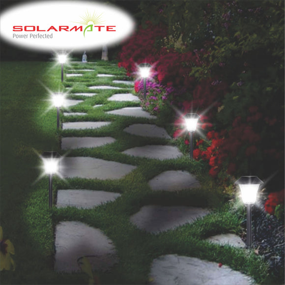 Solarmate Path Light Plastic 5 Lumen Filament Warm White 6 Pack