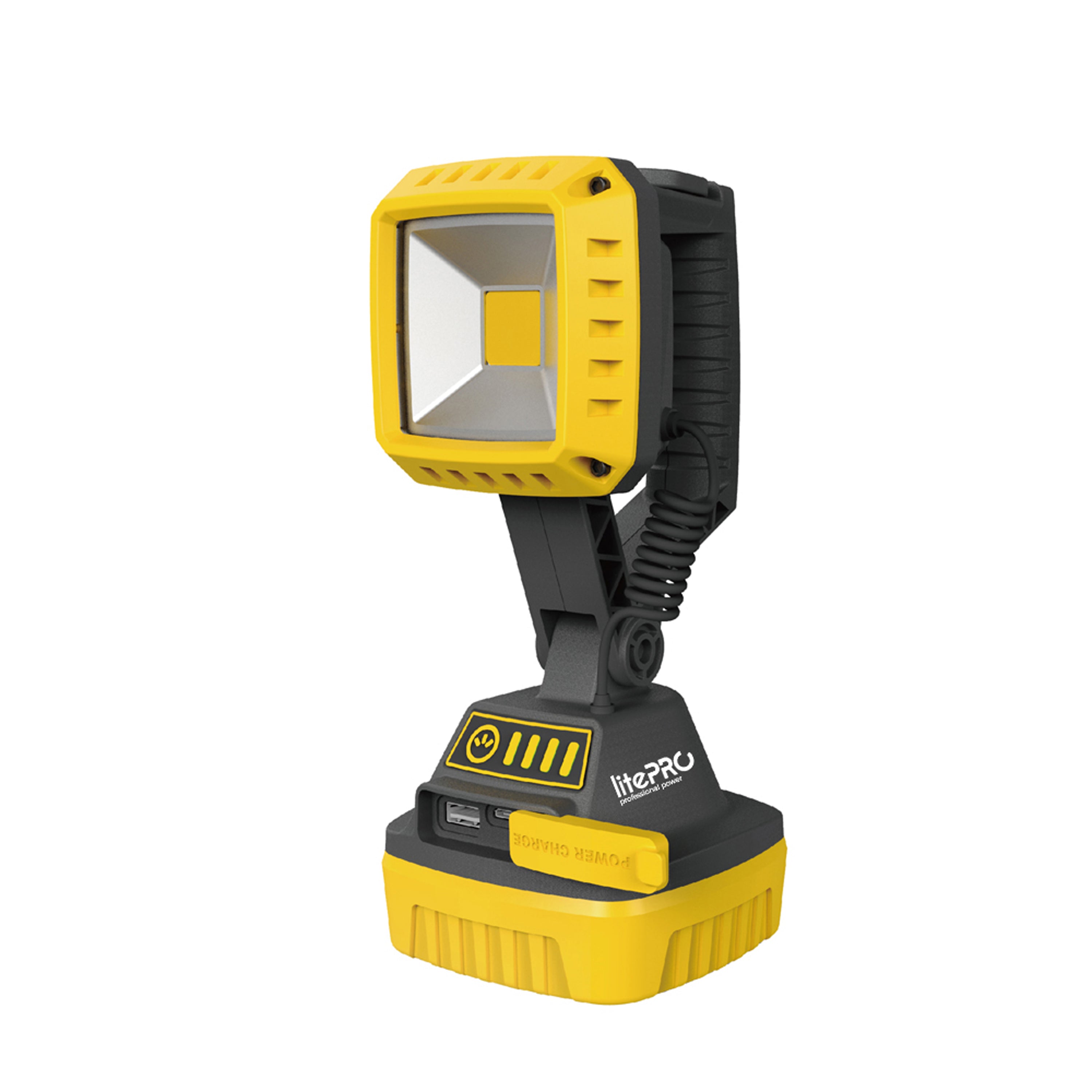 Litepro 10W Rechargeable & Dry Cell Multifunction Work Light - 0