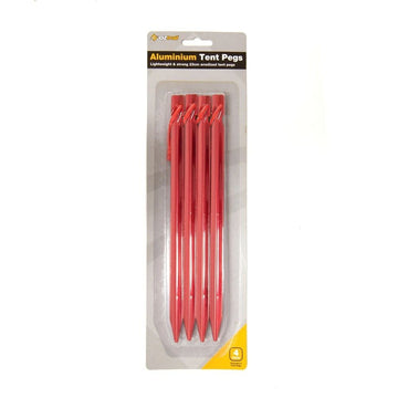 image of OZtrail Tent Peg Anodized Aluminium 23cm 4Pack