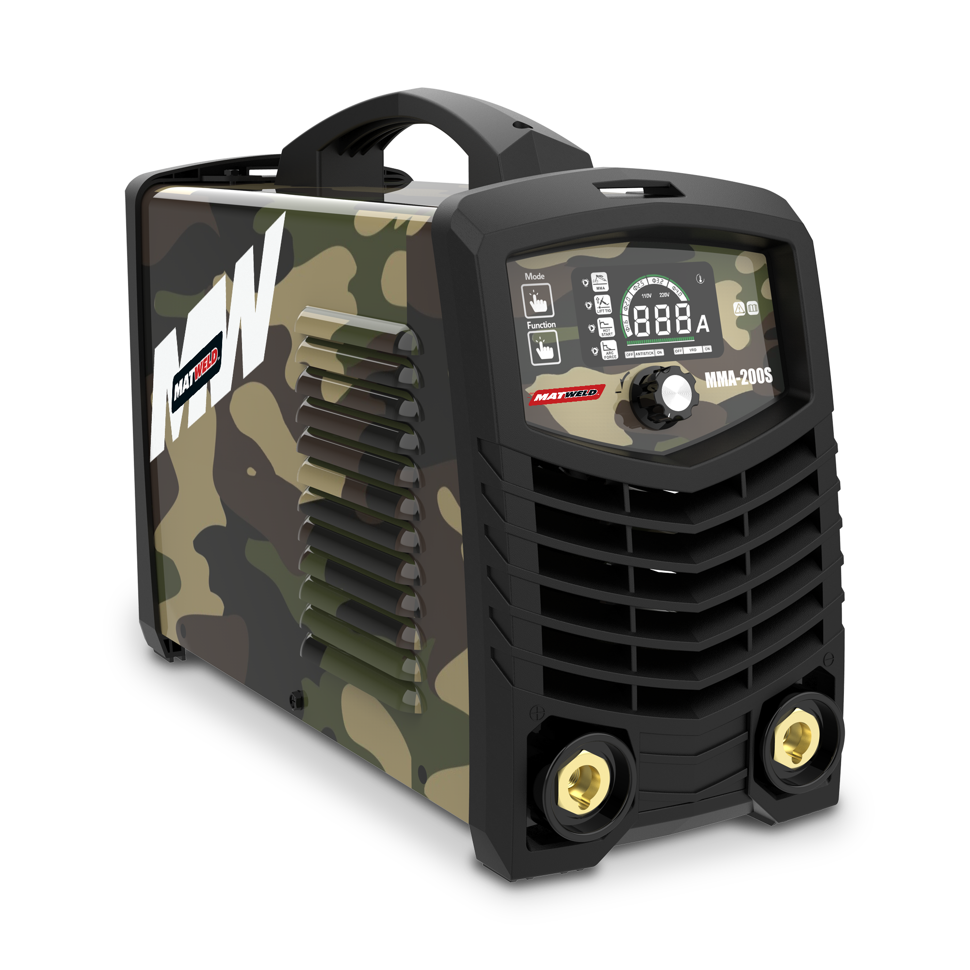 Matweld Inverter Welder Camo 200A 220V MAT9005C in Tools