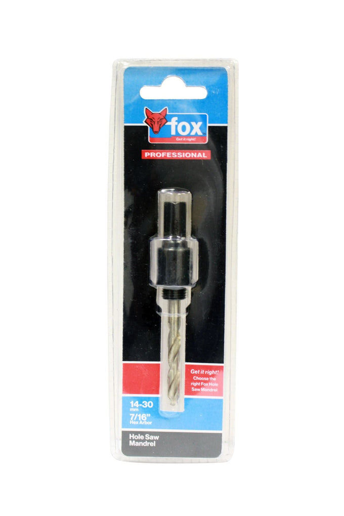 Fox Arbor 14-30mm 7/16 Hex Arbor FOX20112 in Tools