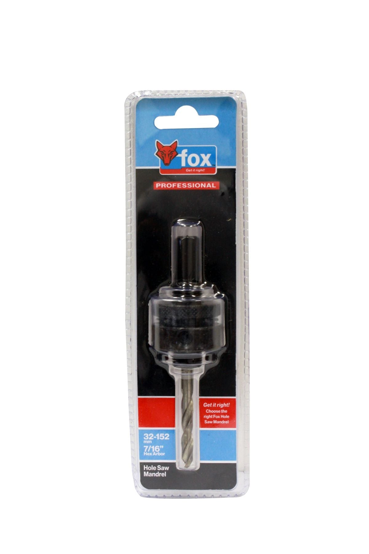 Fox Arbor 32-152mm 7/16 Hex Arbor FOX20113 in Tools