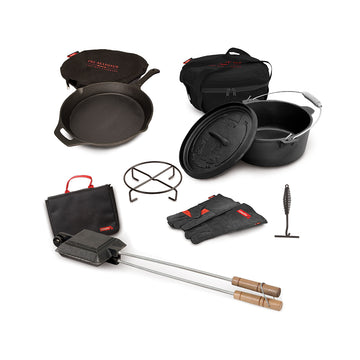 image of Campfire Flinders Cast Iron Boxed Pack 9 Piece