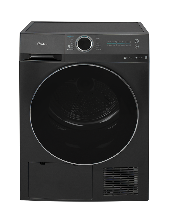 Midea 10kg Titanium Heat Pump Dryer - MD200H100BW-T