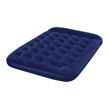 image of Bestway Pavillo Airbed Double Built in Foot Pump 191cm x 137cm x 28cm