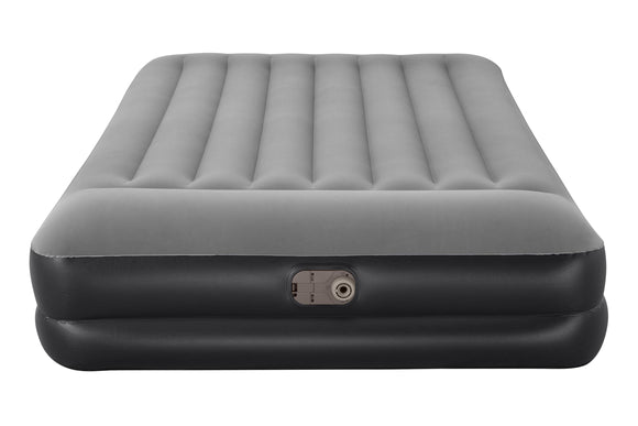 image of Bestway Tritech Air Mattress Queen Built-In AC Pump 2.03m x 1.52m x 46cm