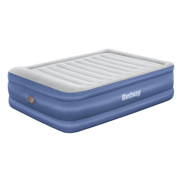 image of Bestway Tritech Airbed Queen Built-In AC Pump 2.03m x 1.52m x 61cm