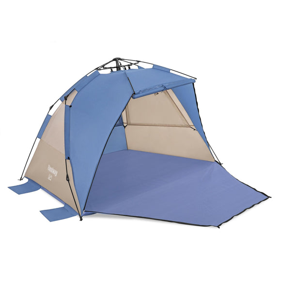image of Bestway  Beach Dome 4 Tent with Swiftclick Setup (1.07M+1.27m) x 2.40m x 1.25m