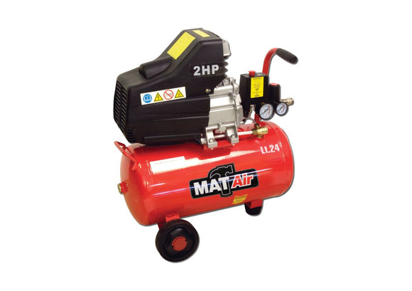 Matair Compressor 1.5Kw 2Hp 24L 220V Direct Drive AIR2000 in Tools