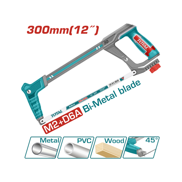 Image of Total Power Tool Total Hacksaw Frame 300mm THT541016