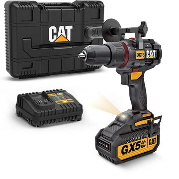 Cat Impact Drill BL 80Nm 18V Kit
