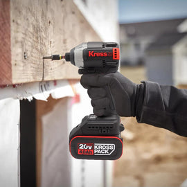 Kress 1/4" Impact Driver 20V BL 230Nm 4 Mode TOOL ONLY - 0