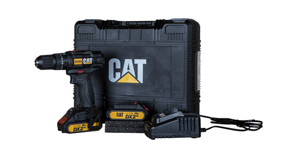 Cat Impact Drill Brushed 50Nm 18V Kit (2.0Ah Battery + Charger)