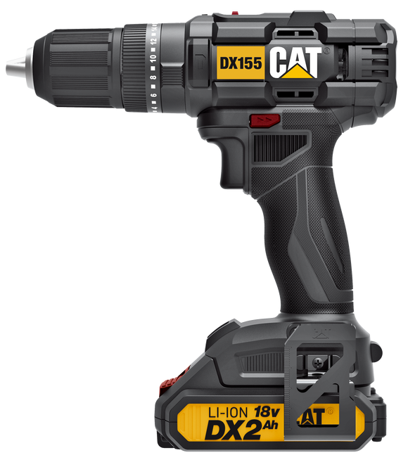 Cat Impact Drill Brushed 50Nm 18V Kit (2.0Ah Battery + Charger)