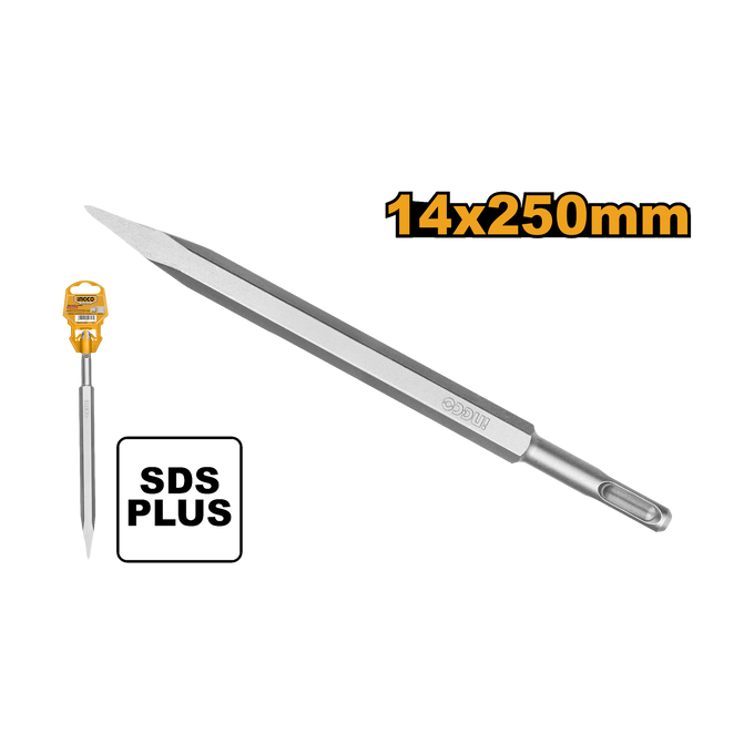 Ingco Sds Plus Pointed Chisel 14X250 DBC0112501