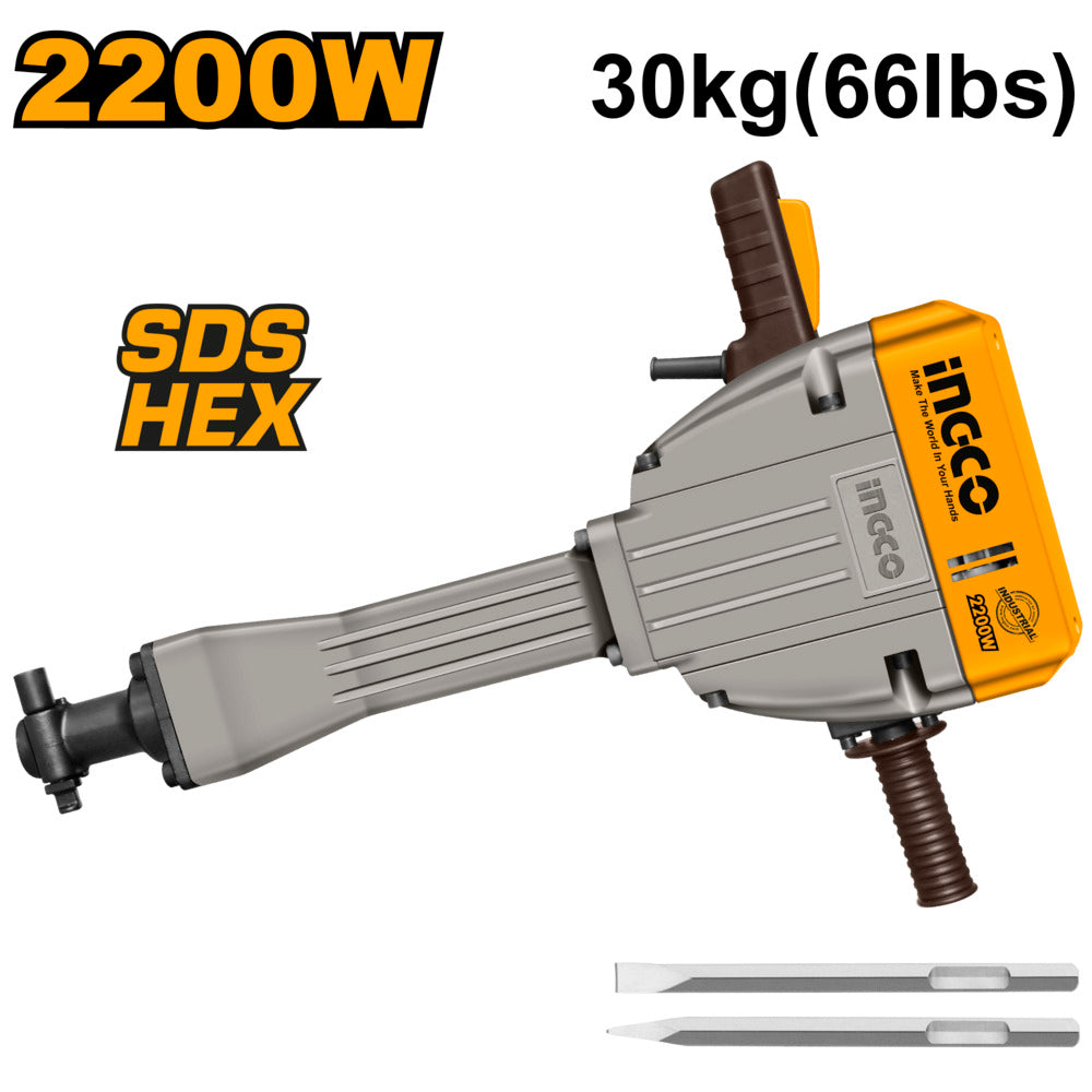 Ingco demolition breaker 2200w pdb22001