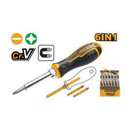 Ingco 6 In 1 Screwdriver Set