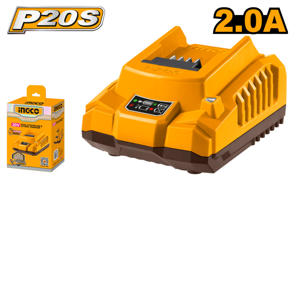 Ingco battery charger 20v 20ah fcli2001