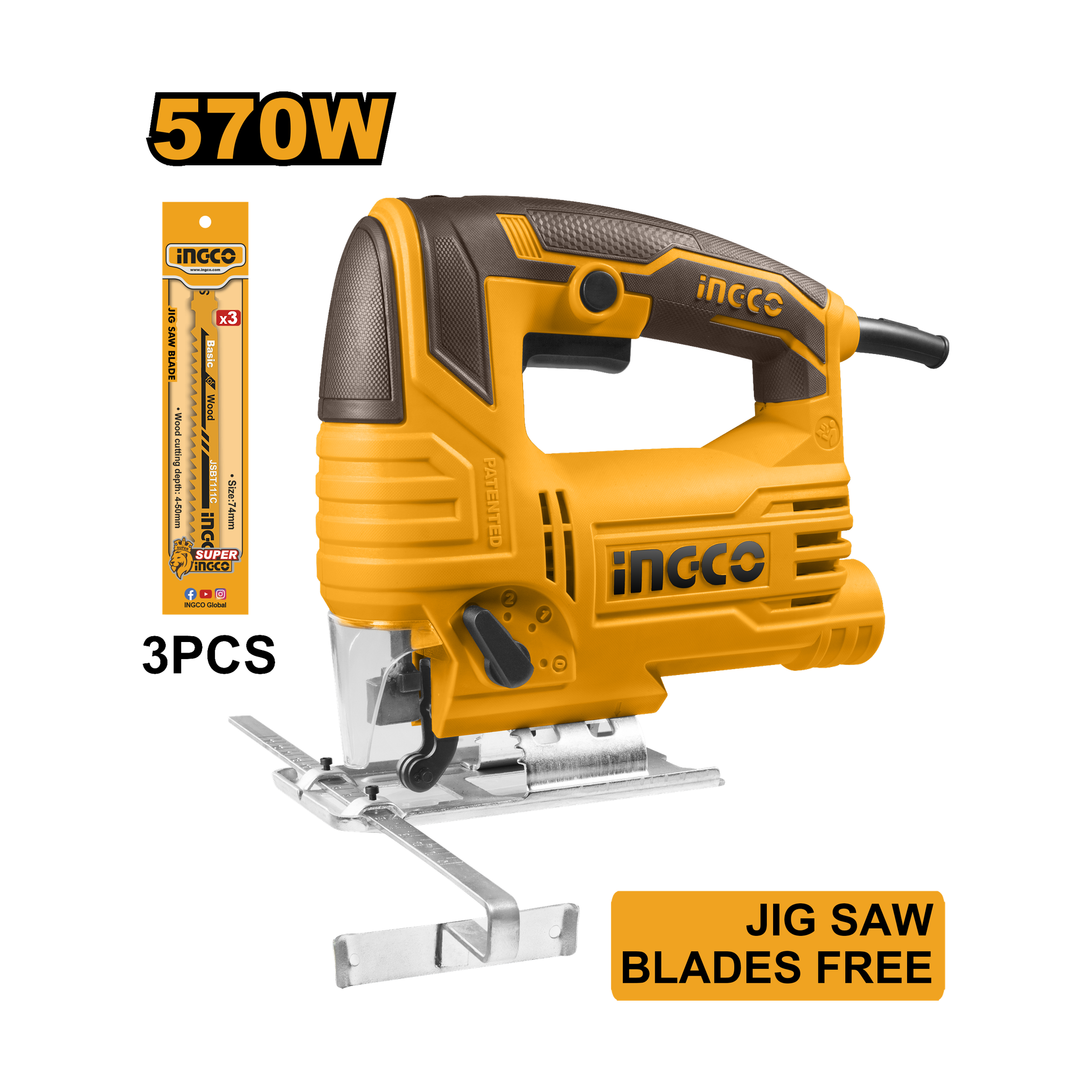 Ingco Jigsaw 570W JS57028