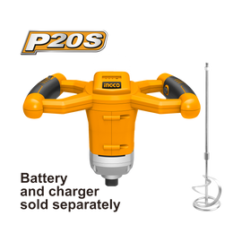 Ingco 20v 20V Lithium-Ion Mixer MXLI2001