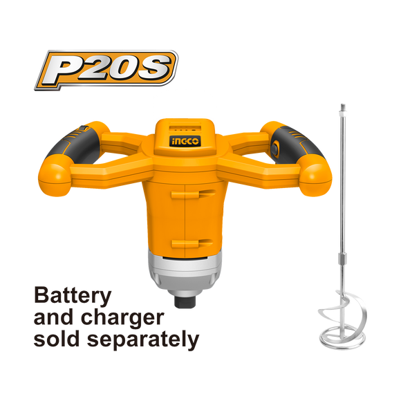 Ingco 20v 20V Lithium-Ion Mixer MXLI2001
