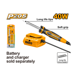 Ingco 20V Lithium-Ion Soldering Iron CSILI2001
