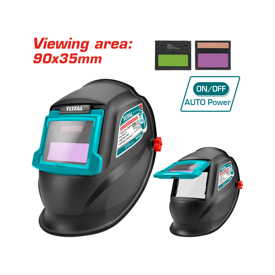 Total Auto-Darkening Welding Helmet TSP9309