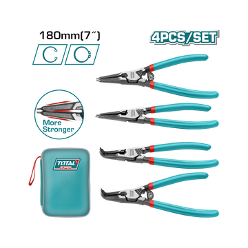 Total 4 Pcs Circlip Plier Set THTJ214042