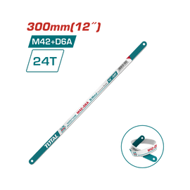 Total 1 Pcs Hacksaw Blade 24T 12 Inch M42+D6A, Tools THT571246