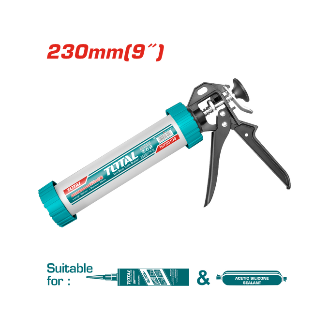 Total Aluminum Caulking Gun 9 Inch THT20109