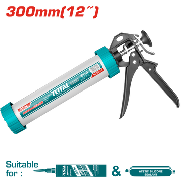 Total Caulking Gun Aluminium THT20112