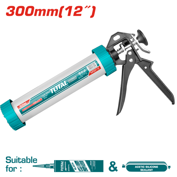 Total Caulking Gun Aluminium THT20112