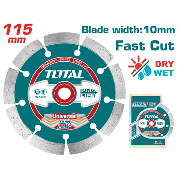 Total Dry Diamond Disc 115mm TAC2111153