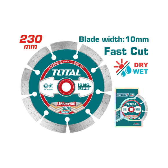 Total Diamond Disc 230mm TAC2112303