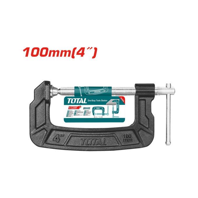 Image of Total Power Tool Total G Clamp Size: 4 THT13141