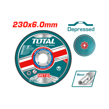 Total Abrasive Metal Grinding Disc 230mm TAC2232301
