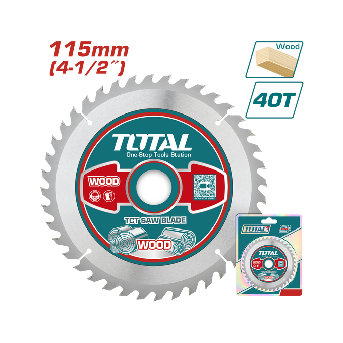 Total TCT Saw Blade 115mm TAC231255