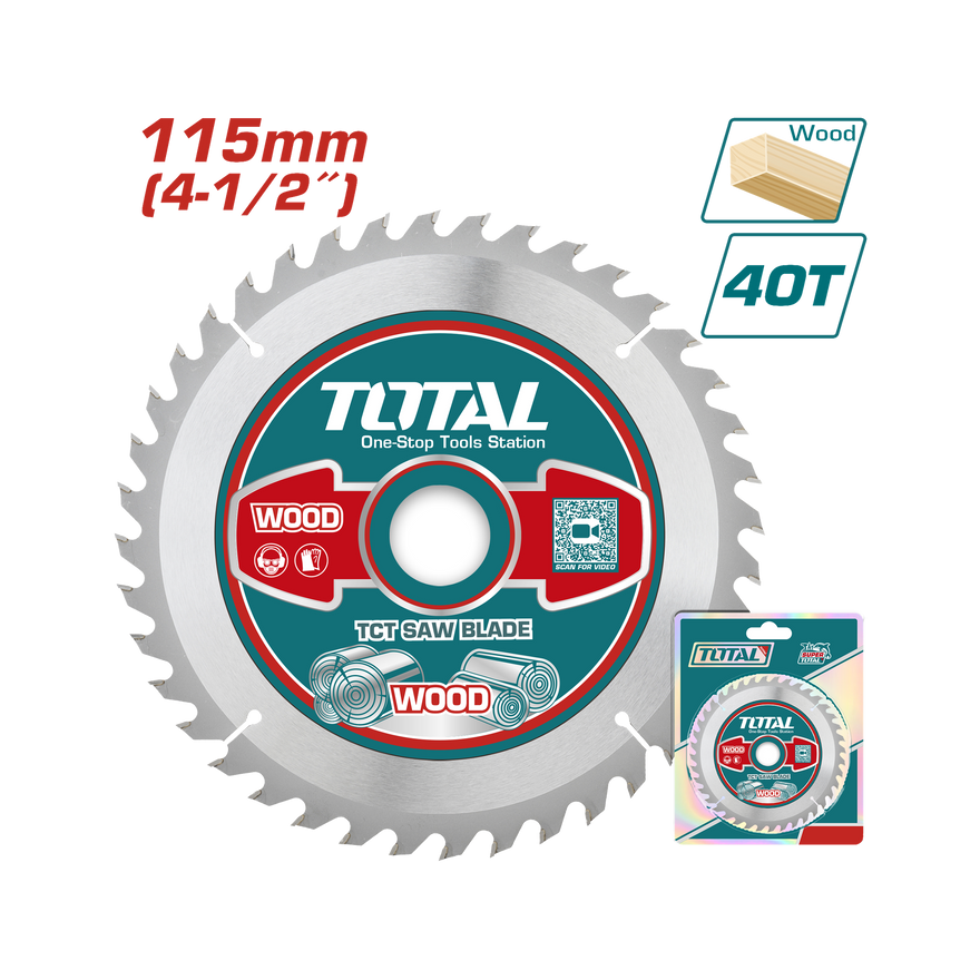 Total TCT Saw Blade 115mm TAC231255