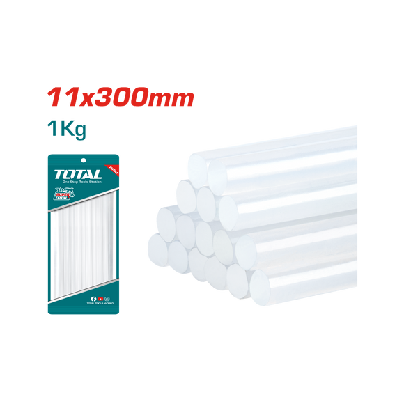 Total Glue Gun Stick 11.2mm x 300mm TACGT3011