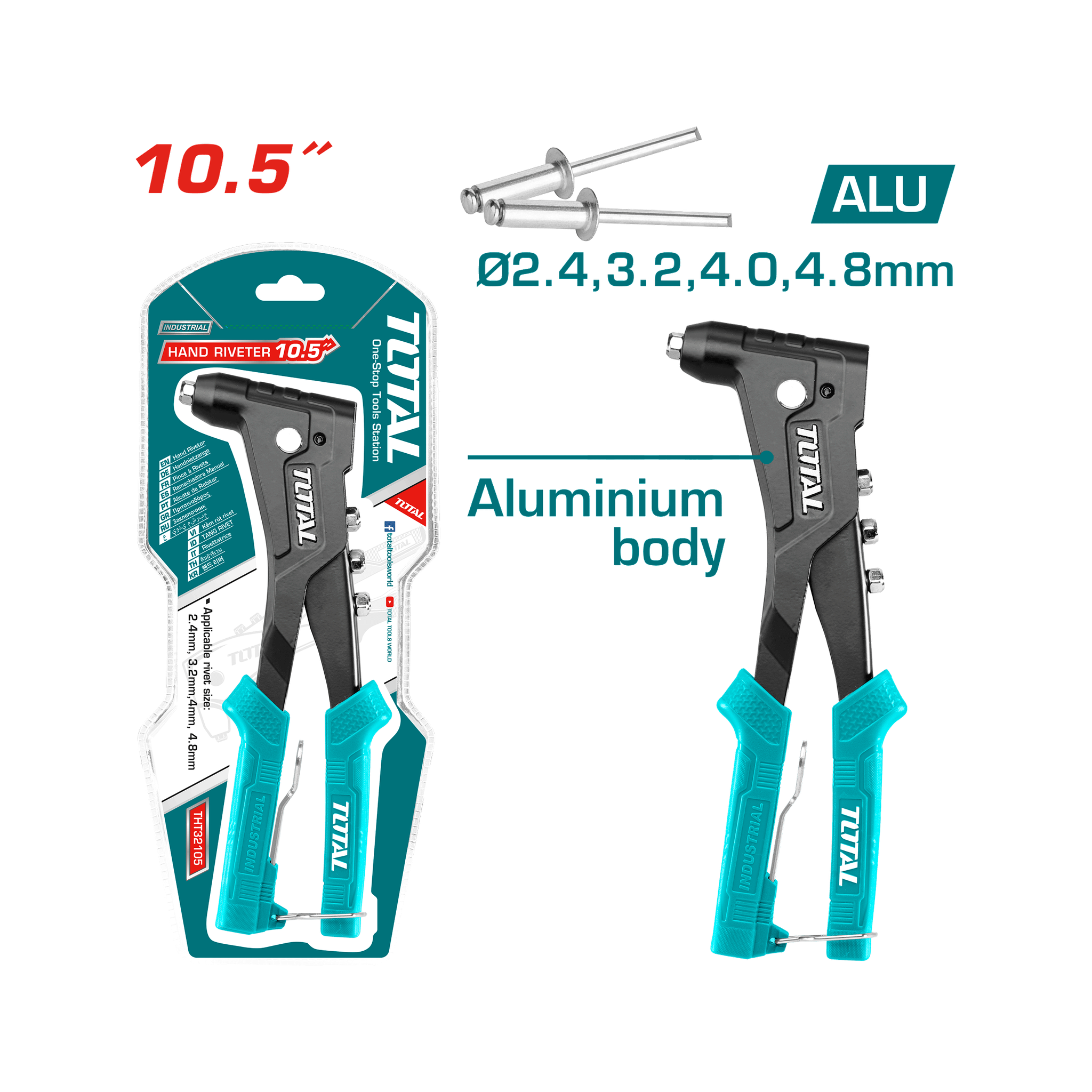Total Hand Riveter 10.5 Inch THT32105 for sale | AHM Online (Pty) Ltd