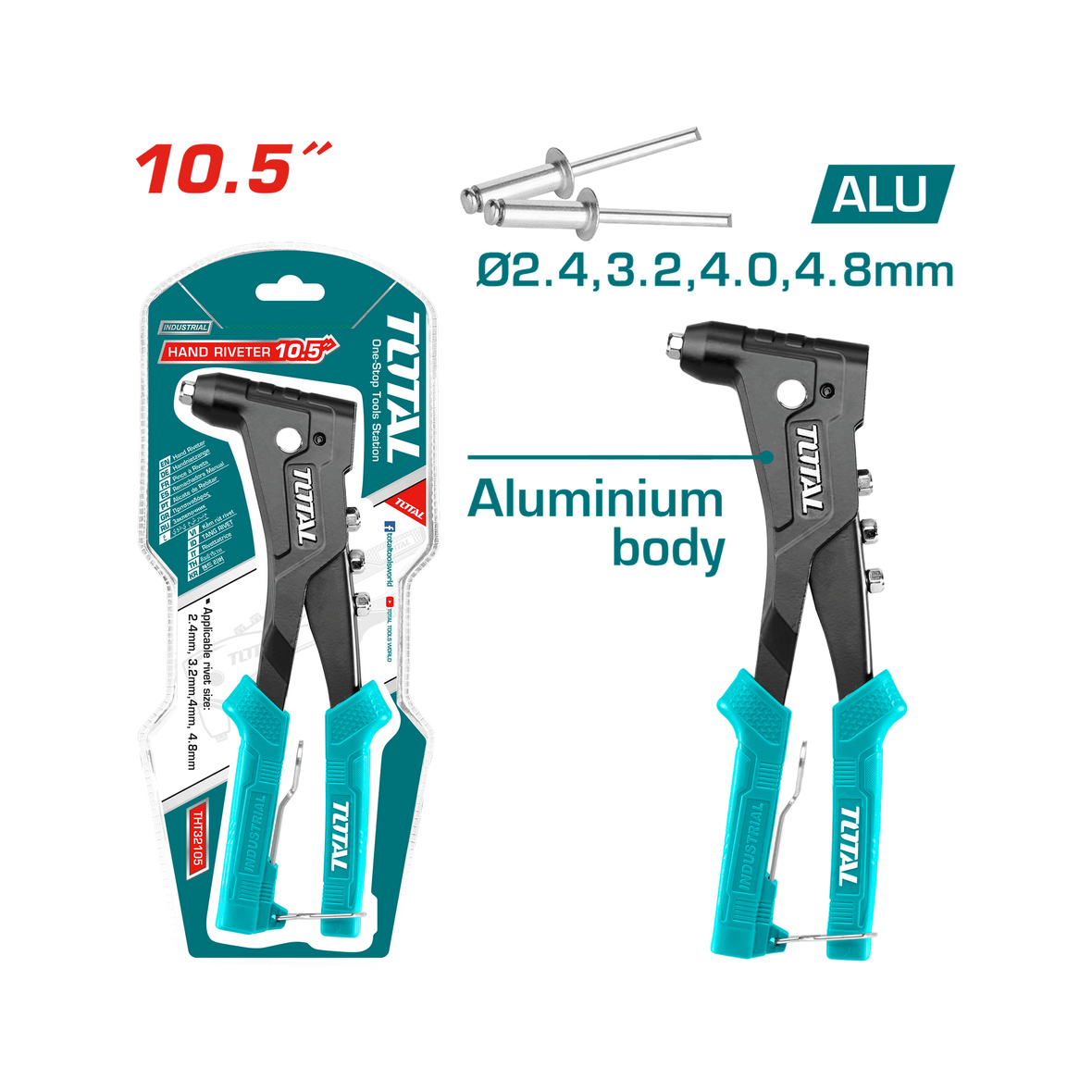 Total Hand Riveter 10.5 Inch THT32105 for sale | AHM Online (Pty) Ltd