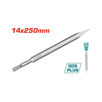 Total SDS plus pointed Chisel 14X250mm TAC1511141