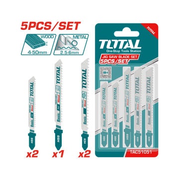 Total 5 Pcs x 5 Pcs Hack Saw 7.4 cm Blade TAC51051