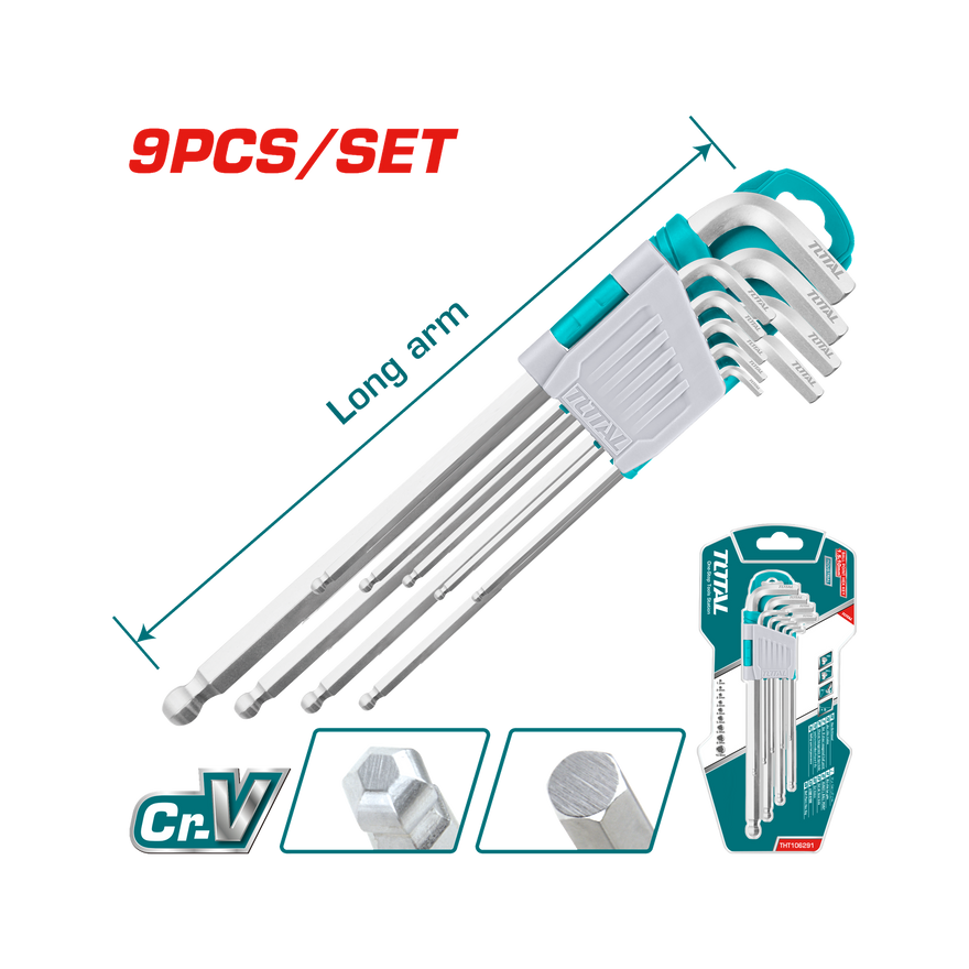 Image of Total Power Tool Total Ball Point Hex Key THT106291
