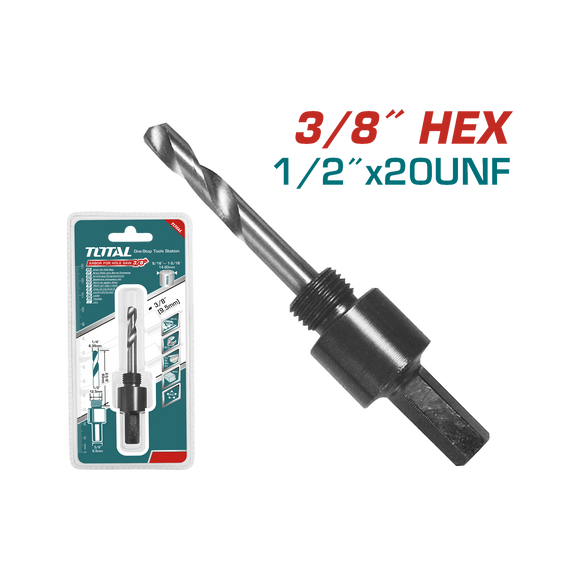 Total Arbor for Hole Saw 14mm-30mm TAC4201