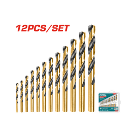 Total HSS Twist Drill Bits Set TACSD0125