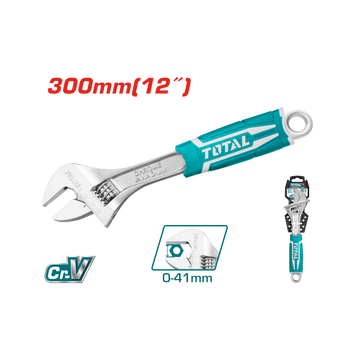 Total Adjustable Wrench 300mm THT101126