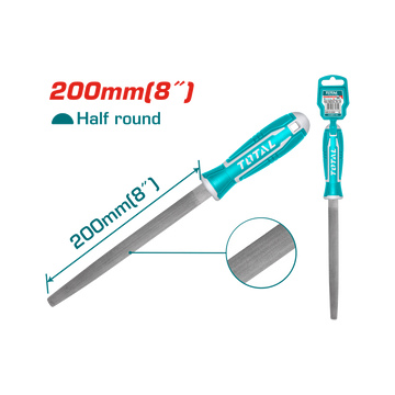 Total Half Round Steel File THT91286
